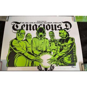 Justin Hampton 'Tenacious D at The Crystal Ballroom' – Limited Edition Print